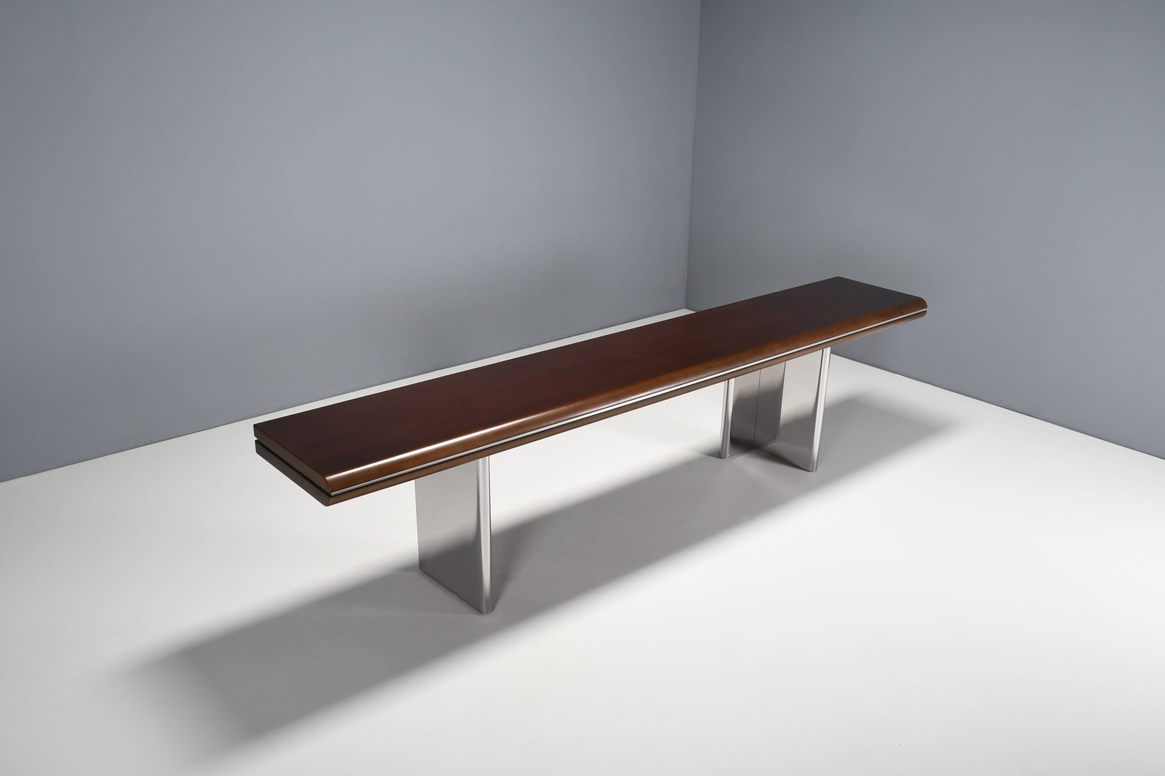 Large Console Table by Hans von Klier for Skipper, Italy