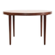 Round Rosewood dining table by Kai Kristiansen, 1960s
