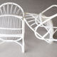 Paire de fauteuils rotin