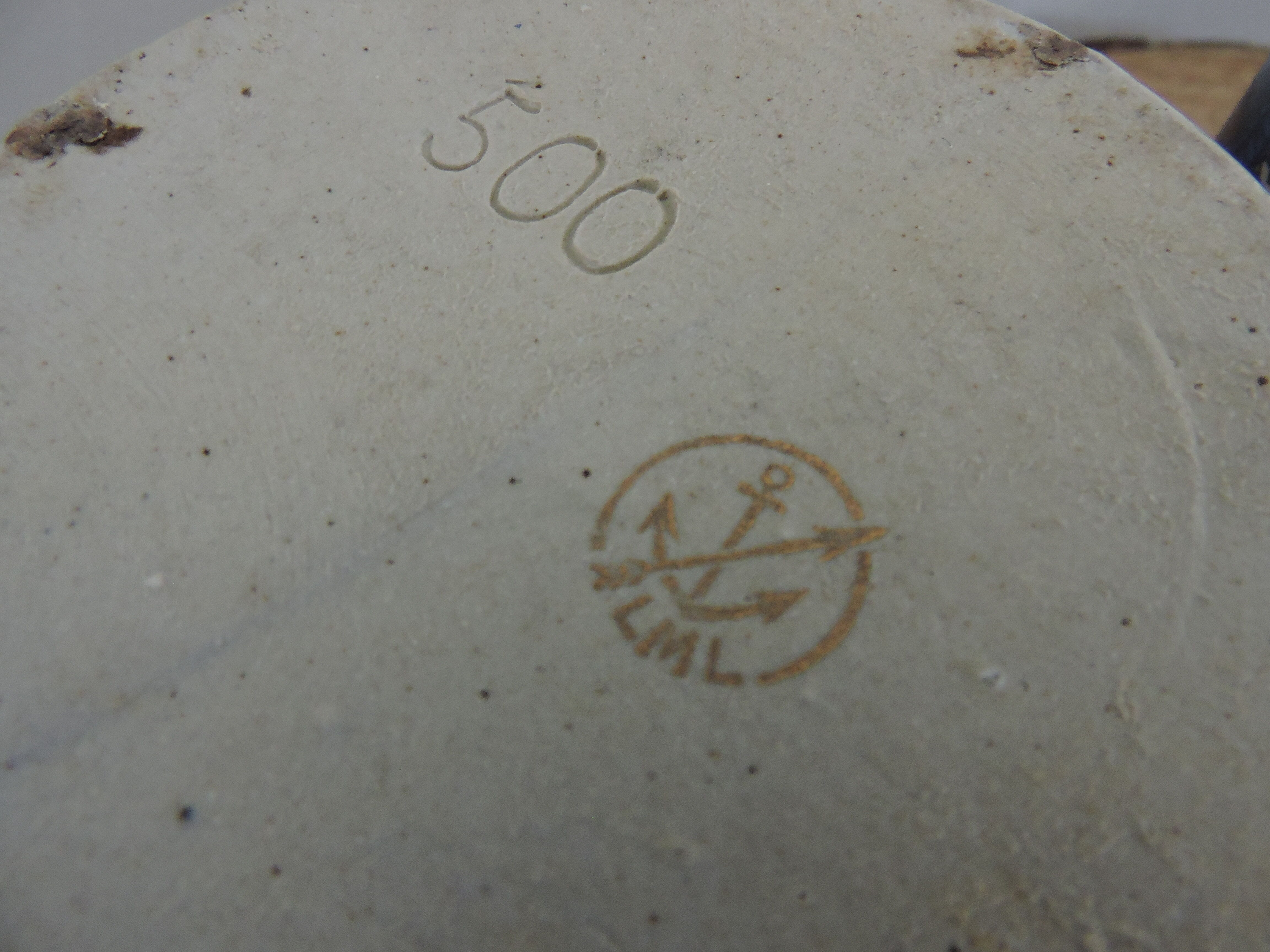 Vintage pot of sandstone kitchen