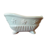 Earthenware soap holder
