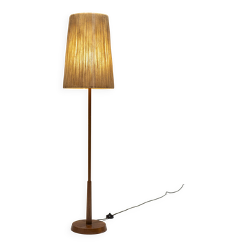 Wooden floor lamp by Temde, West Germany, 1960s