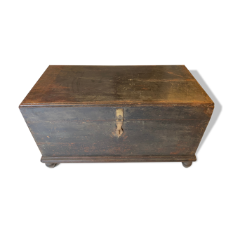Traditional Indian chest of Rajasthan - Late XIXth teak