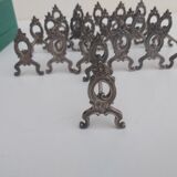 12 knife holders in their SFAM silver metal box