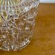 Baladeuse tulipe vintage en verre moulé