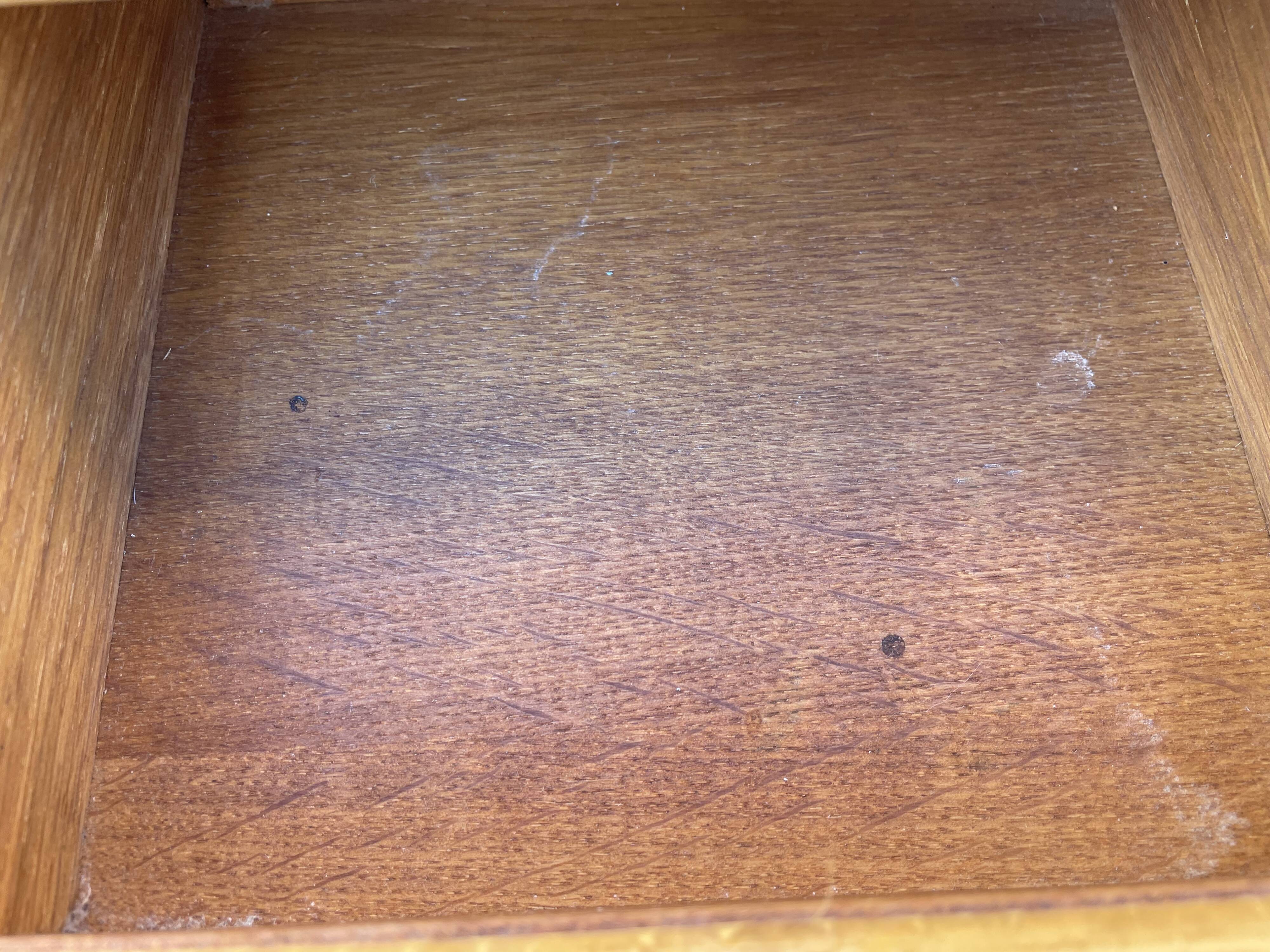 Rattan bedside and bamboo