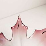 Vase in Murano glass by Fratelli Toso H 27.5cm