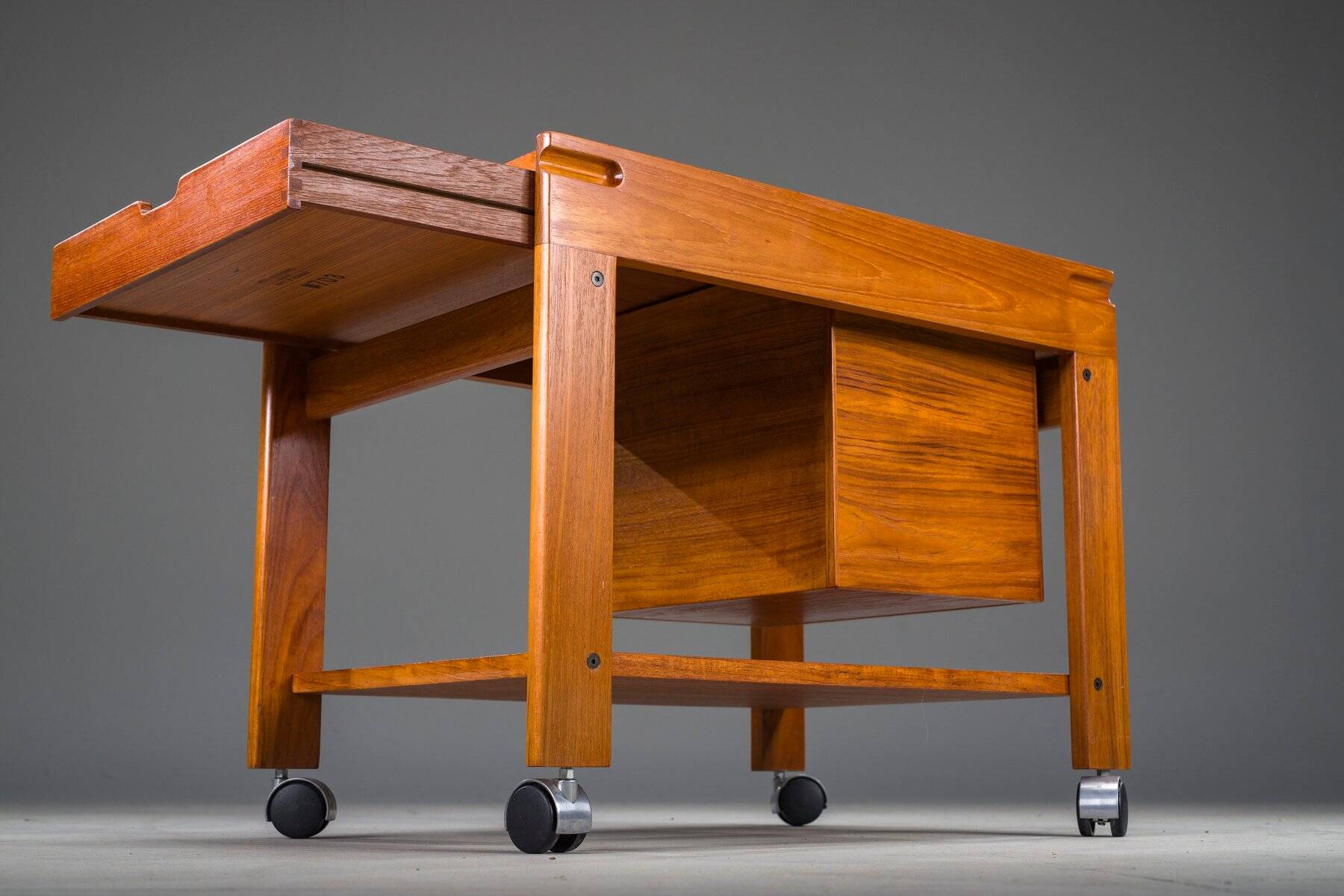 Mid-century modern Danish teak bar model 703 by Aksel Kjersgaard, 1960s