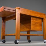 Mid-century modern Danish teak bar model 703 by Aksel Kjersgaard, 1960s