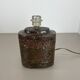 Large 25cm Abstract Ceramic Table Lamp with Pattern attributed to Bitossi, Italy, 1970s