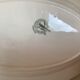 Orange flower earthenware dish from Moulin des Loups Hamage