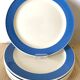 Assiettes bleues