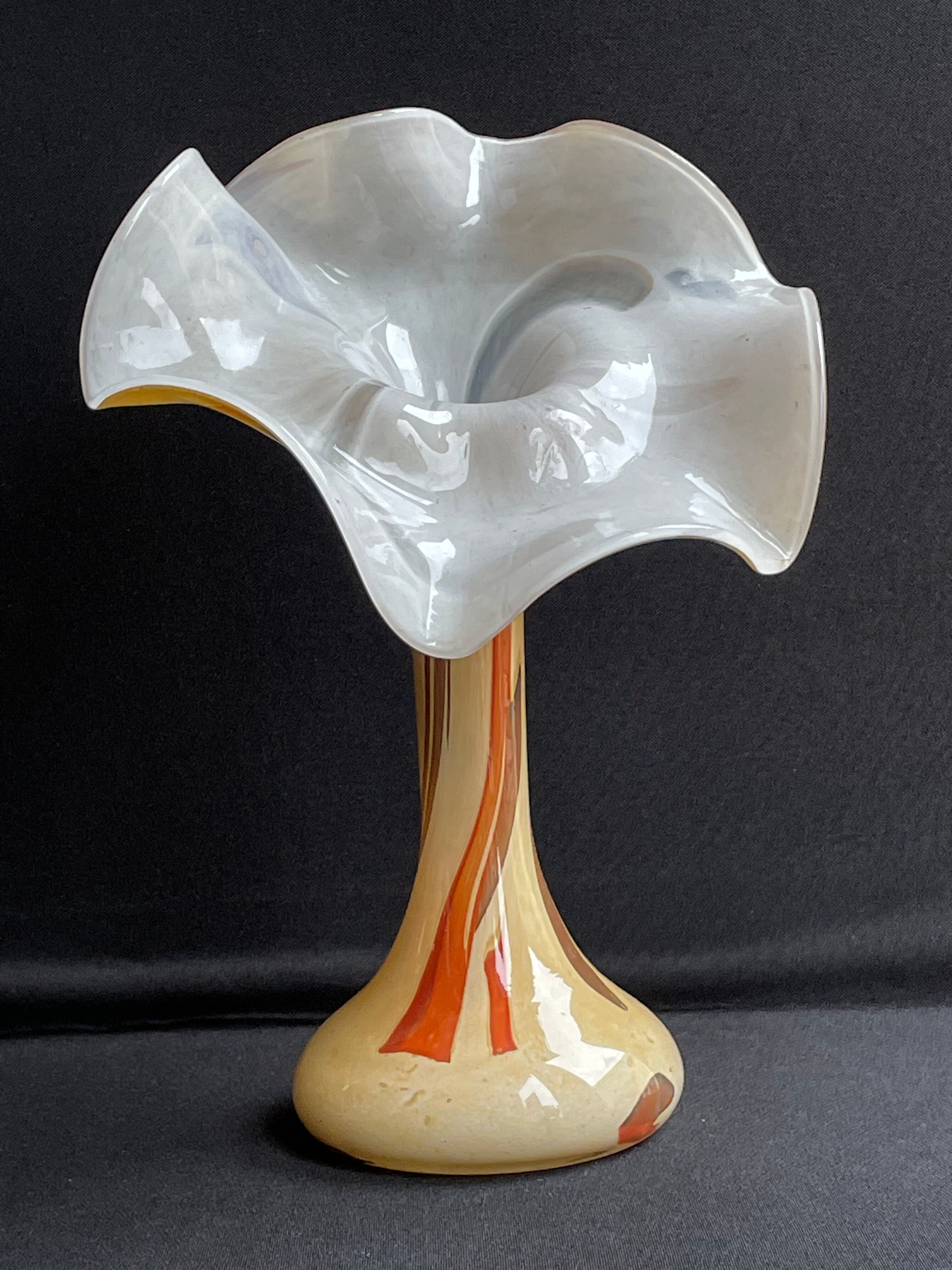 Verreries de Clichy ou de La Plaine Saint Denis - Vase soliflore
