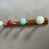Vintage wall coat rack