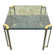 60s 70s brutalist bronze coffee table peter ghyczy coffee table space age design