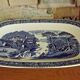 Oblong Serving Plate Dutch Royal Sphinx Maastricht Cambridge Old England 3590