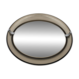 "Space Age" mirror in smoked plexiglass – 1970s