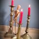Brass candlestick trio 4