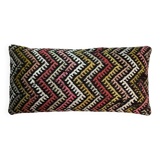 Vintage turkish kilim cushion cover , 30 x 60 cm
