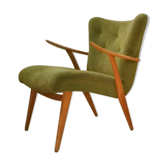 Fauteuil Wing Chair  scandinave années 50 60