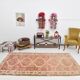 4x8 Red & Beige Oriental Persian Rug 135x255Cm SK 22292