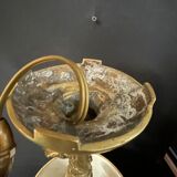 Gilded bronze table lamp signed A. Marionnet