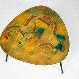 Italian Mid-Century Modern Tripod Coffee Table, 1950s