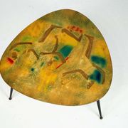 Italian Mid-Century Modern Tripod Coffee Table, 1950s