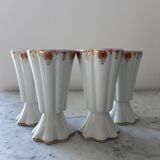 Service de 4 tasses Limoges 