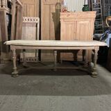 Large table in raw wood