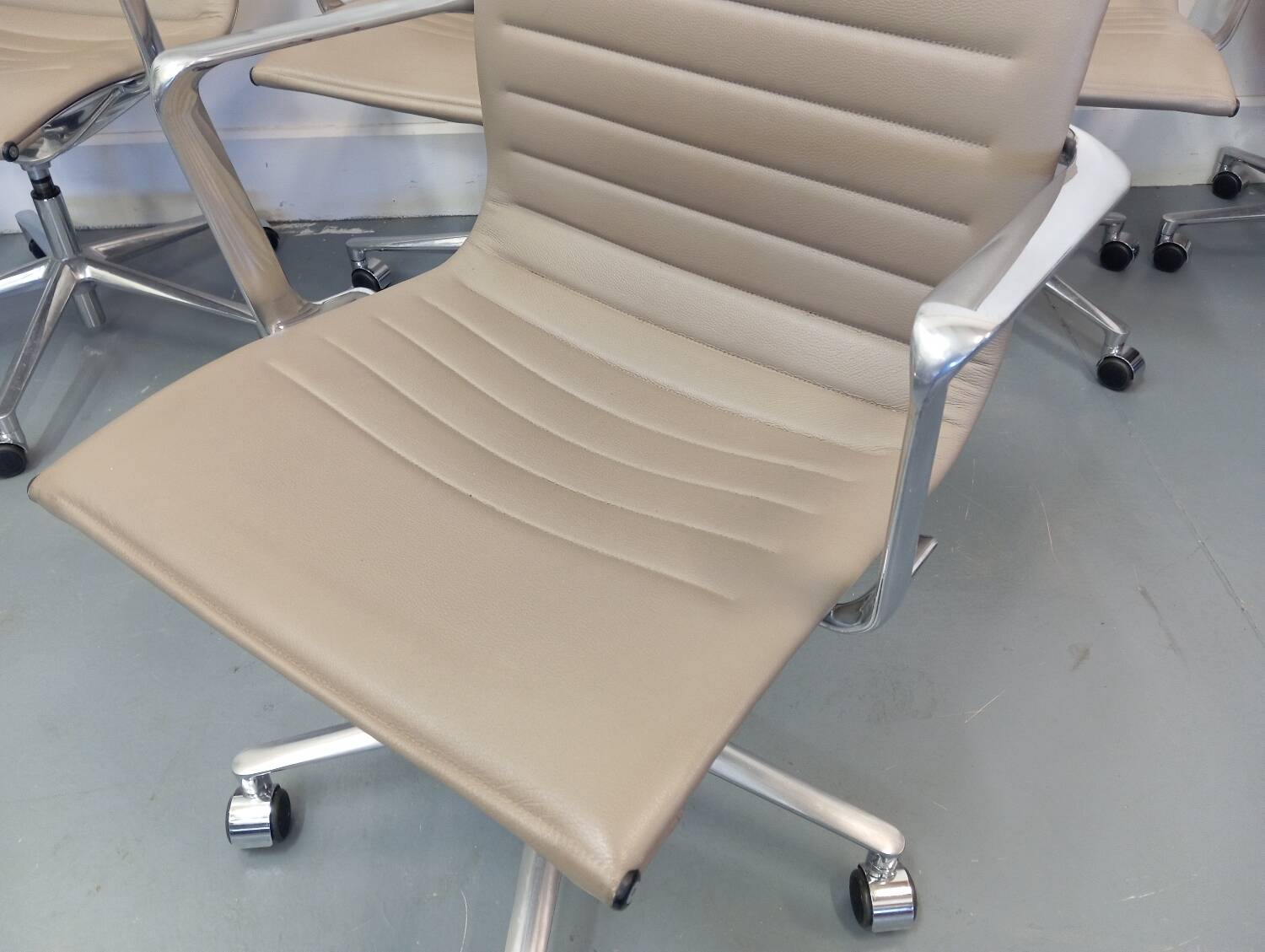 Italian design icf leather chair/armchair