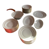 Service dishes Limoges brand UML