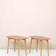 Scandinavian Modernism Oval Coffee Tables