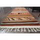 Vintage Turkish Oushak Handmade Wool Cotton Orange Runner Rug 97x315