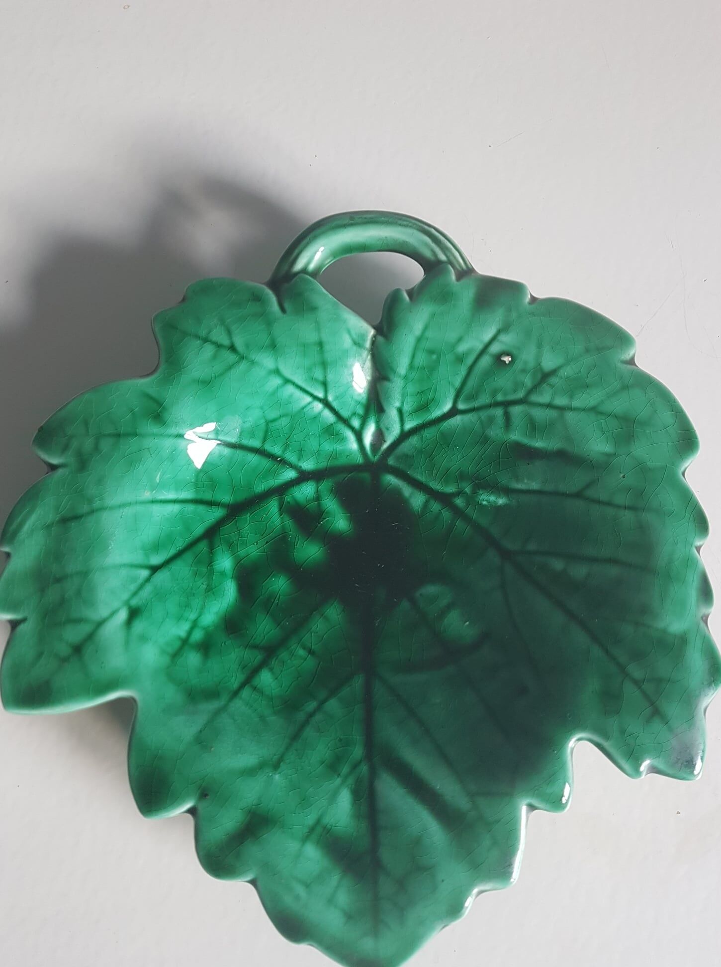 Vacuum-pocket sheet ceramic green varnished 70 years