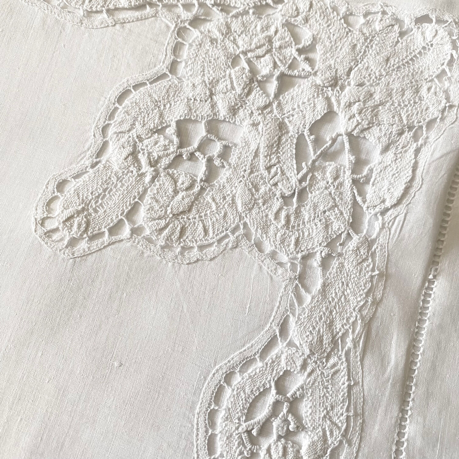 Pair of old pillowcases