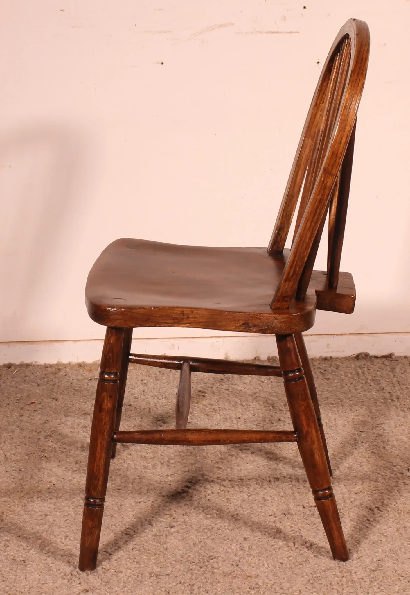 Série De 6 Chaises Windsor Du 19° Siècle