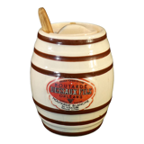 Advertising mustard maker dessaux fil in digoin sarreguemines faiences