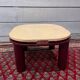 Coffee table end of sofa travertine design Roche Bobois