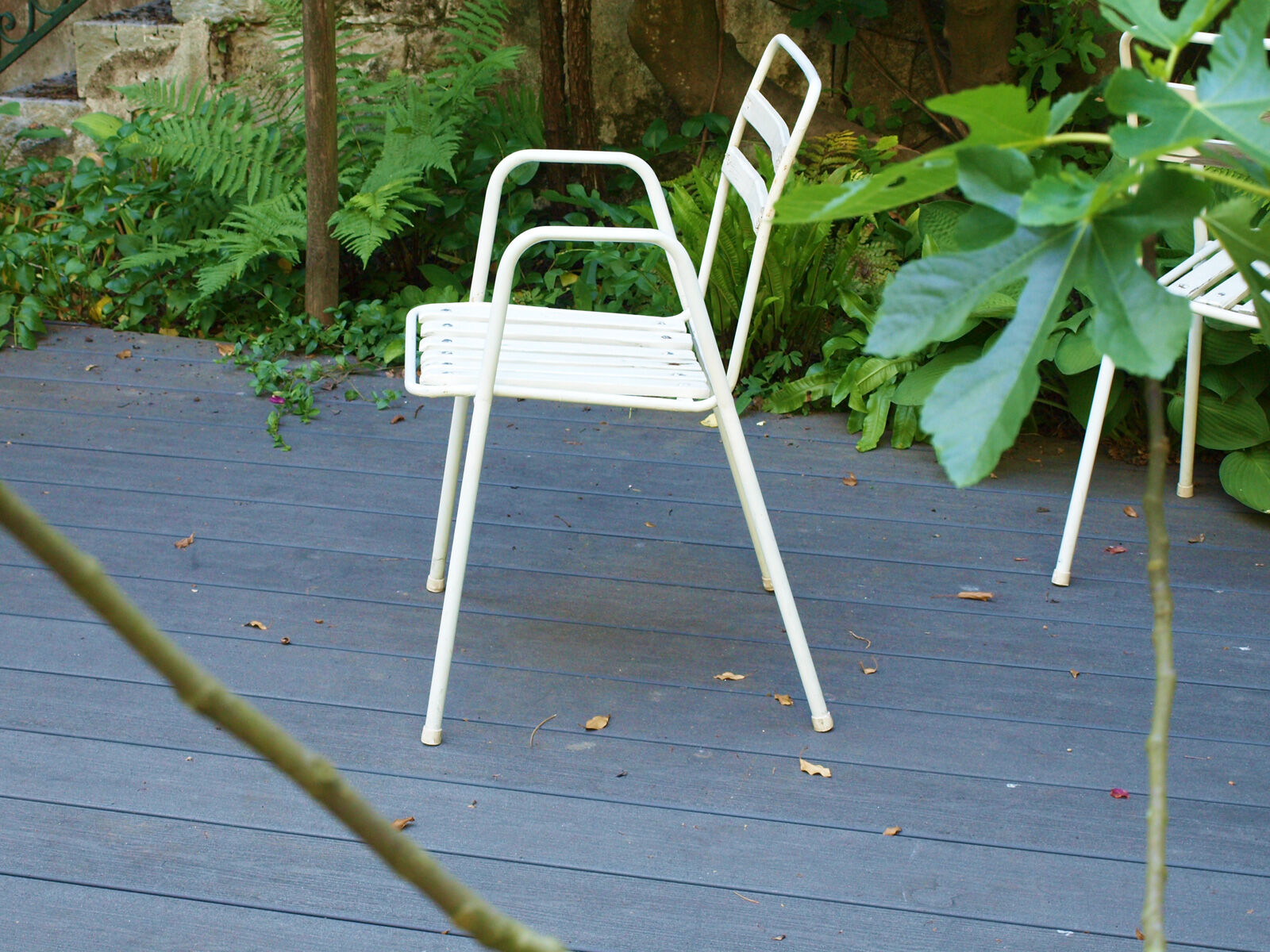 Suite of 4 Emu garden chairs