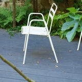 Suite de 4 fauteuils de jardin Emu