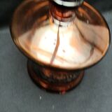 Amber glass tobacco pot