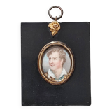 Portrait miniature : Lord Byron