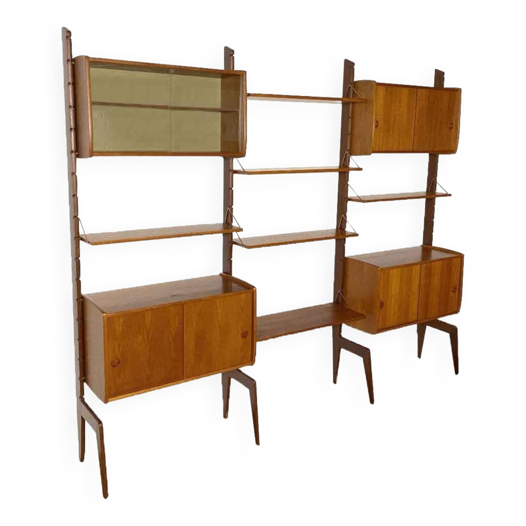 Ergo wall unit by John Texmon and Einar Blindheim for Blindheim Møbelfabrikk, Norway, 1960s