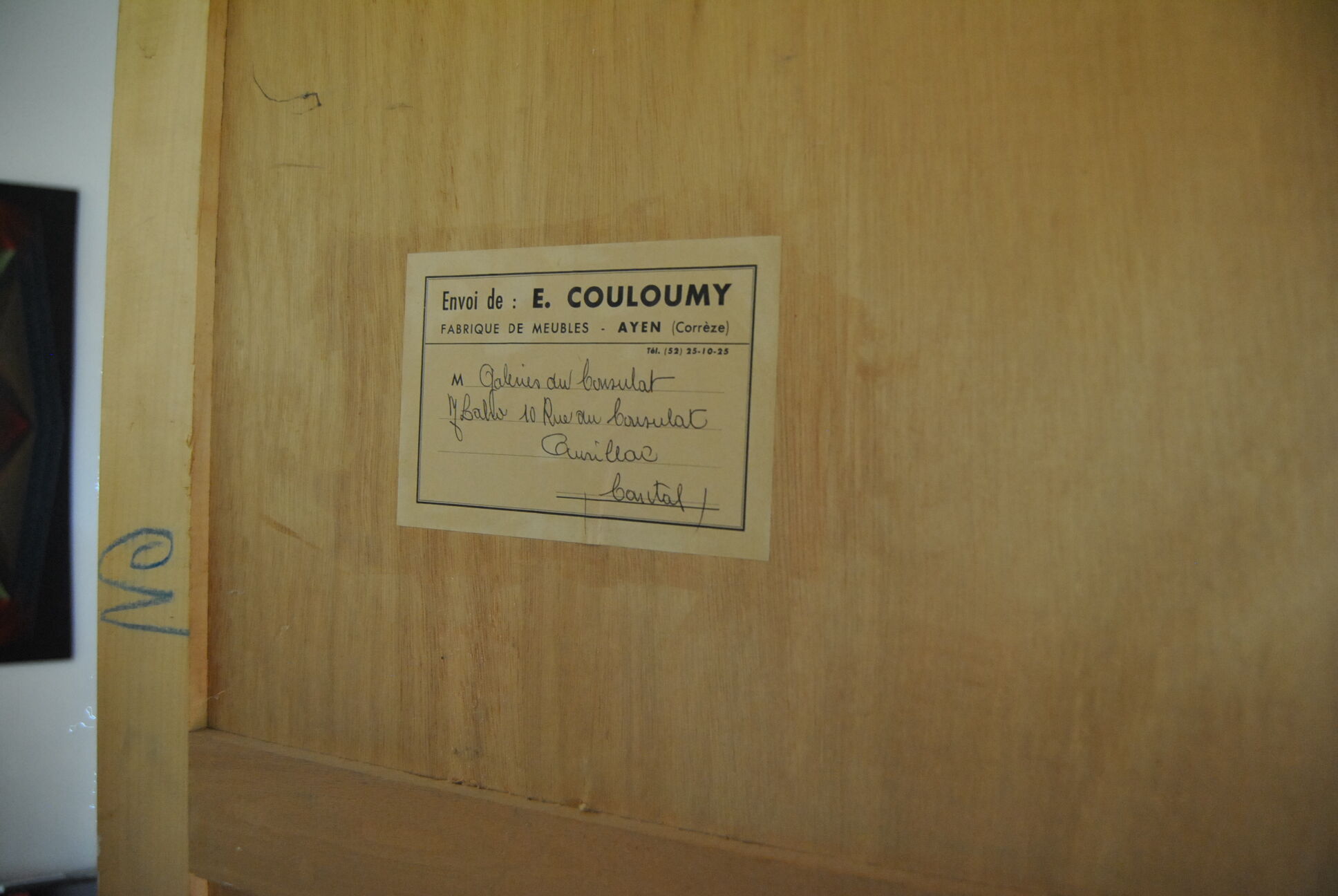 Bonnetière parisienne vintage vers 1950/1960