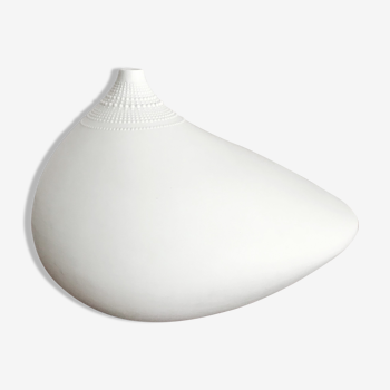 Vase en porcelaine Tapio Wirkkala « Pollo » pour Rosenthal Studio Linie, années 1970
