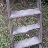 Artisan wooden ladder 6 steps