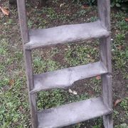 Artisan wooden ladder 6 steps