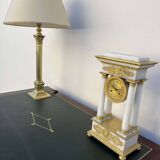 Empire style desk in solid mahogany, 19th century