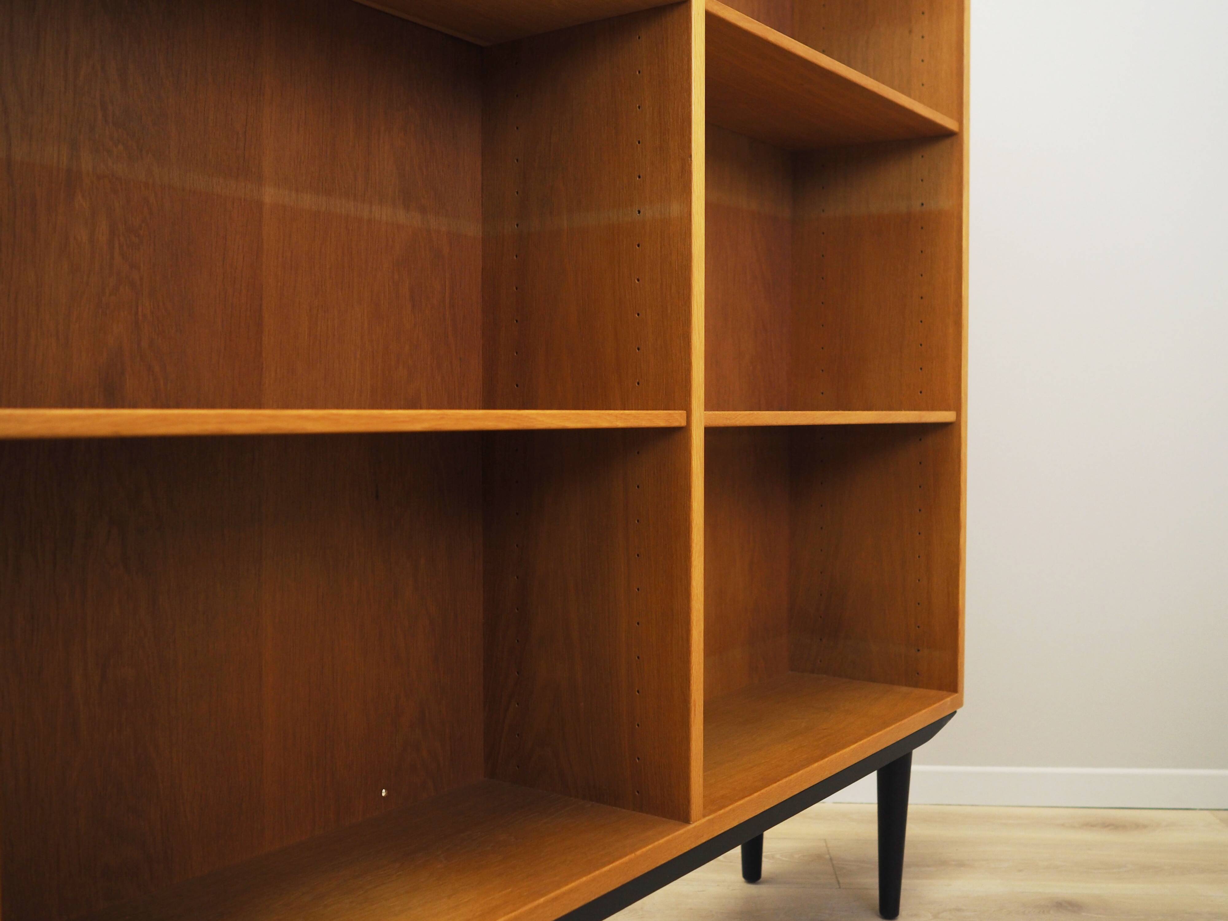 Ash bookcase, Scandinavian design, 1960s, designer: Børge Mogensen, manufac